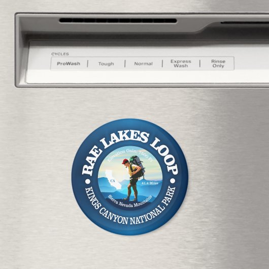 Aimant Boucle Rae Lakes (C) (In Situ (Lave-vaisselle))