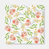 Aimant Boucles de fleurs (Devant)