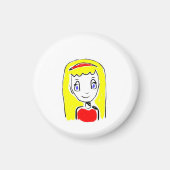 Aimant Boucles d'or (Devant)