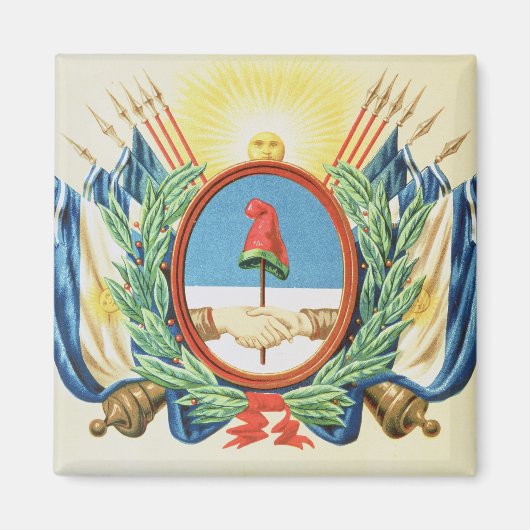 Aimant Bouclier de la Confédération argentine (Devant)