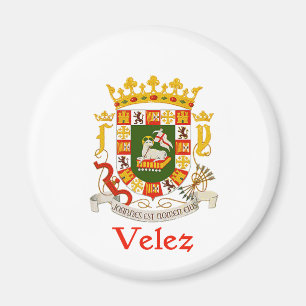 Aimant Bouclier de Velez de Porto Rico