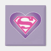 Aimant Bouclier du coeur pourpre (Devant)