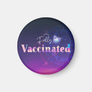 Aimant Bouclier holographique entièrement vacciné
