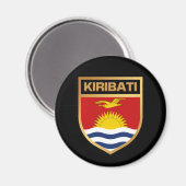 Aimant Bouclier indicateur Kiribati (Recto/Verso)