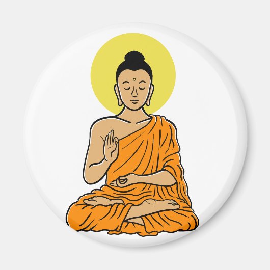 Aimant bouddha (Devant)