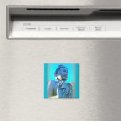 Aimant bouddha bleu (In Situ (Lave-vaisselle))