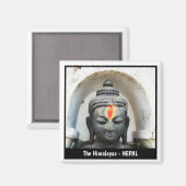 Aimant Bouddha, Dharma, Sangha - Népal (Recto/Verso)