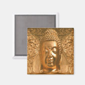 Aimant Bouddha d'or - génial (Recto/Verso)