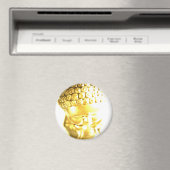 Aimant Bouddha doré mousepad (In Situ (Lave-vaisselle))