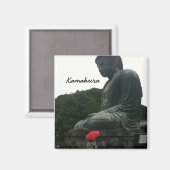 Aimant Bouddha géant dans l'aimant Kamakura (Recto/Verso)