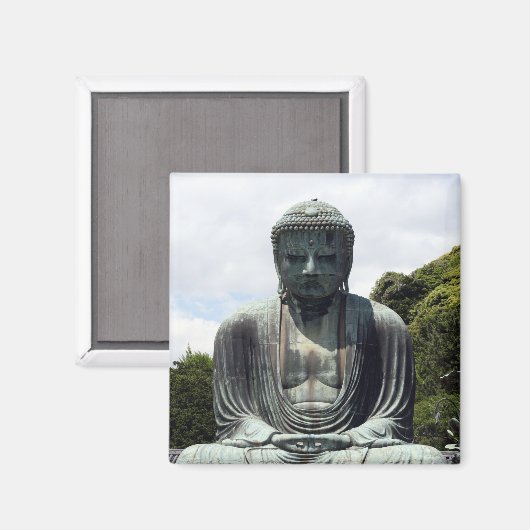 Aimant bouddha kamakura (Recto/Verso)