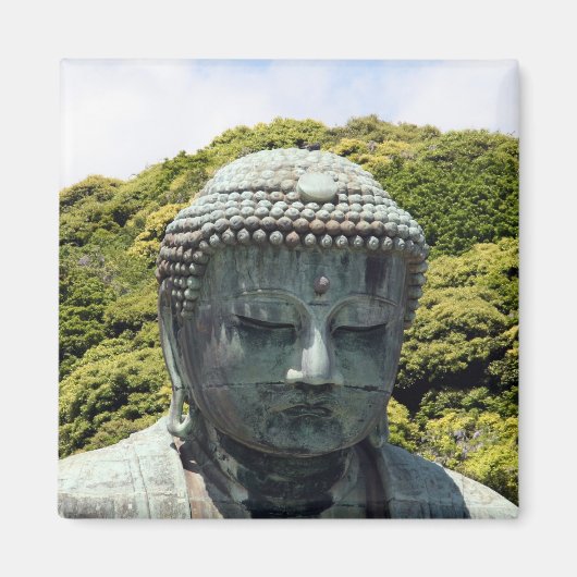 Aimant bouddha kamakura vert (Devant)