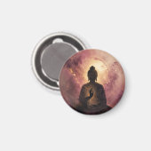 Aimant Bouddha mystique | Méditation Zen (Recto/Verso)
