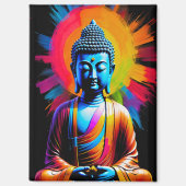 Aimant Bouddha - Raies de Tranquille (Recto)
