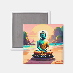 Aimant Bouddha - Rives sereines des Lumières