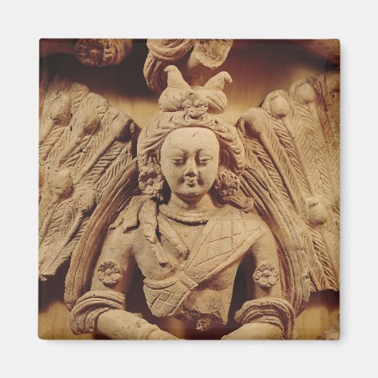 Aimant Bouddha Sakyamuni, de Tumshuq 6ème siècle (Devant)