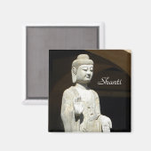 Aimant Bouddha Shanti (Recto/Verso)