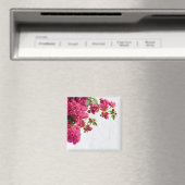 Aimant Bougainvilliers Floral Méditerranée Grecque (In Situ (Lave-vaisselle))