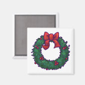 Aimant Boughs de Holly (Recto/Verso)