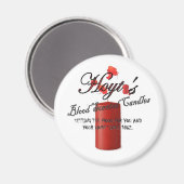 Aimant Bougies parfumées du sang de Hoyt (Recto/Verso)