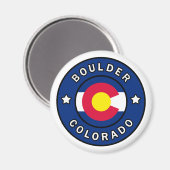 Aimant Boulder Colorado (Recto/Verso)
