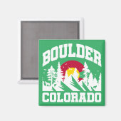 Aimant Boulder, Colorado (Recto/Verso)