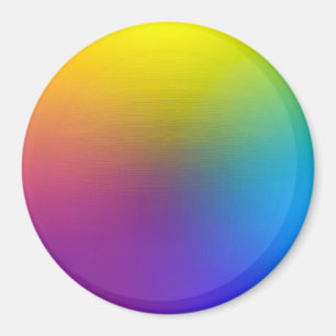 Aimant Boule d'arc-en-ciel