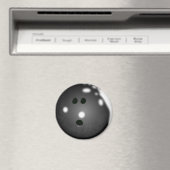 Aimant Boule de Bowling (Noir) (In Situ (Lave-vaisselle))