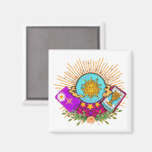 Aimant Boule de cristal super (Recto/Verso)