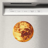 Aimant Boule de disco rétro brillant parties scintillant  (In Situ (Lave-vaisselle))