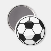 Aimant Boule de football (Recto/Verso)