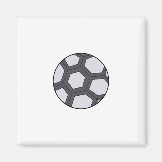 Aimant Boule de football (Devant)