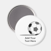 Aimant Boule de football (Recto/Verso)