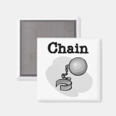 Aimant Boule de mariée et chemises et cadeaux (Recto/Verso)