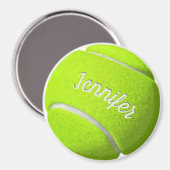 Aimant Boule de tennis personnalisée (Recto/Verso)