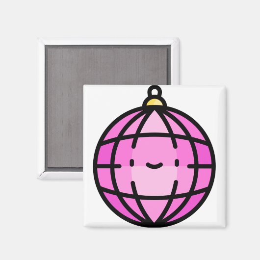 Aimant Boule Disco (Recto/Verso)