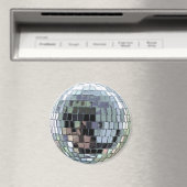 Aimant Boule Disco - Argent (In Situ (Lave-vaisselle))