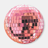 Aimant Boule Disco Métallo Multi Couleurs (Devant)