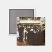 Aimant Boule masquée à l'Opéra par Edouard Manet (Recto/Verso)