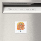 Aimant Bouleau à feuilles d'automne (In Situ (Lave-vaisselle))