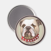 Aimant Bouledogue (Recto/Verso)