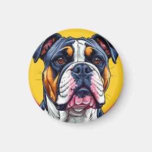Aimant Bouledogue australien chien