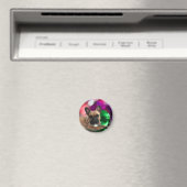 Aimant Bouledogues français colorés (In Situ (Lave-vaisselle))