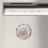 Aimant Boules De Fleur Rose. (In Situ (Lave-vaisselle))
