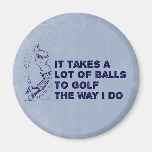 Aimant Boules de golf (Devant)