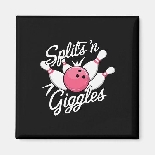 Aimant Boules N Giggles Bowling Bowler Ball Et P (Devant)