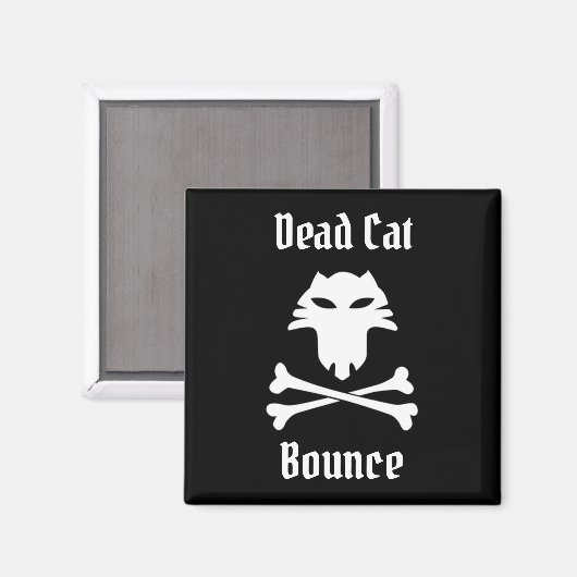 Aimant Bounce de chat mort (Recto/Verso)