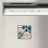 Aimant Bouquet de fleurs de bois Amour Mariage Aisle Bibl (In Situ (Lave-vaisselle))