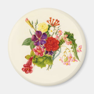 Aimant Bouquet de fleurs mixtes