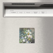 Aimant Bouquet de printemps de Pierre Renoir, Fleurs Vint (In Situ (Lave-vaisselle))